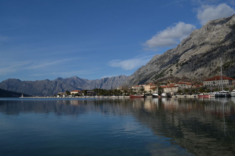 Bay of Kotor in Kotor, Montenegro
