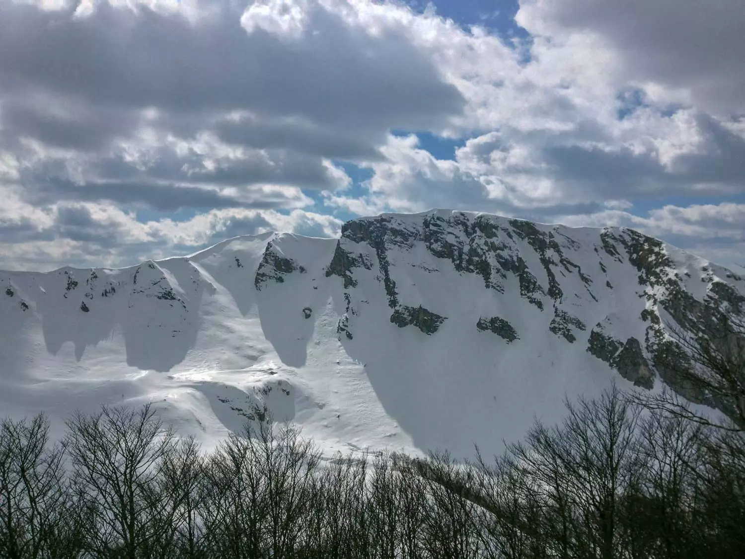 Looking out from the backside of Kolasin 1450