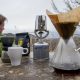 Chemex coffee pourover outdoors in Montenegro