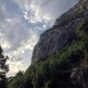 Looking up from Ostrog - meanderbug