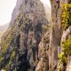 Climbing Bovilla Canyon in central Albania