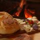 Traditional style Montenegrin fresh baked bread