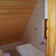 Clean bathroom with tub at Tara Canyon lodging