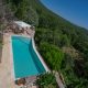 A swimming pool at Klinci Village Resort on Lustica in Montenegro