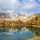 Fall colors in Biogradska Gora National Park - Pesic Lake