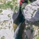 Medjuricki Potok - canyoning near the coast of Montenegro
