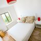 Bedroom in white oak suite at Klinci on the Adriatic