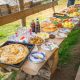 National foods at Cakor Katun in northern Montenegro