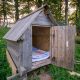 Small sleeping hut at Lanista Katun in Biogradska Gora NP