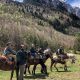 Family horseback riding in Prokletije National Park, Montenegro