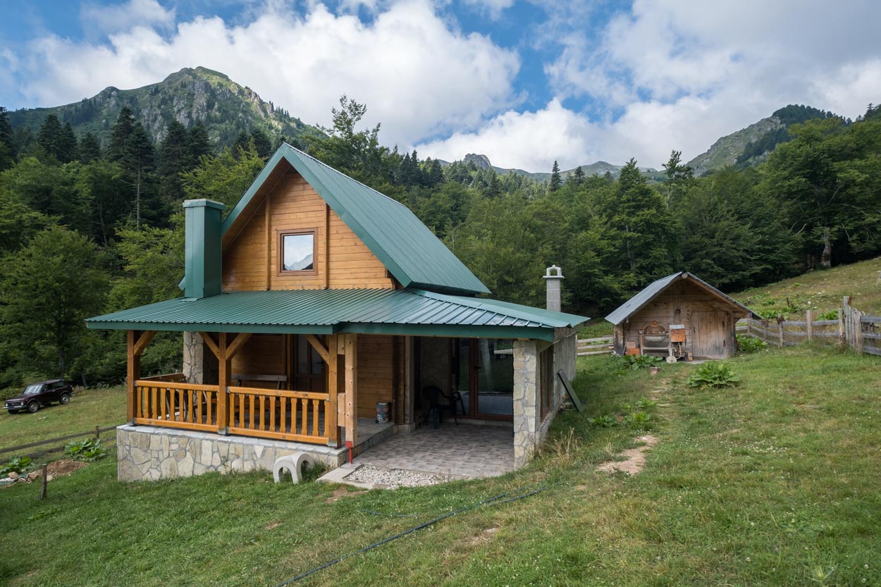 Senica Cabin in Senica Katun in Biogradska Gora National Park