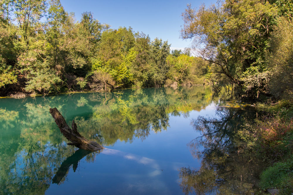 Zeta River nature park in central Montenegro